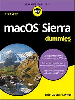 cover image of macOS Sierra For Dummies